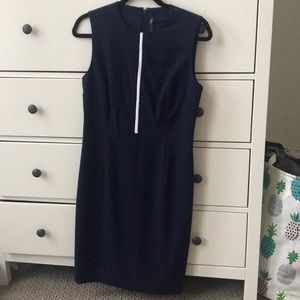 Professional navy dress